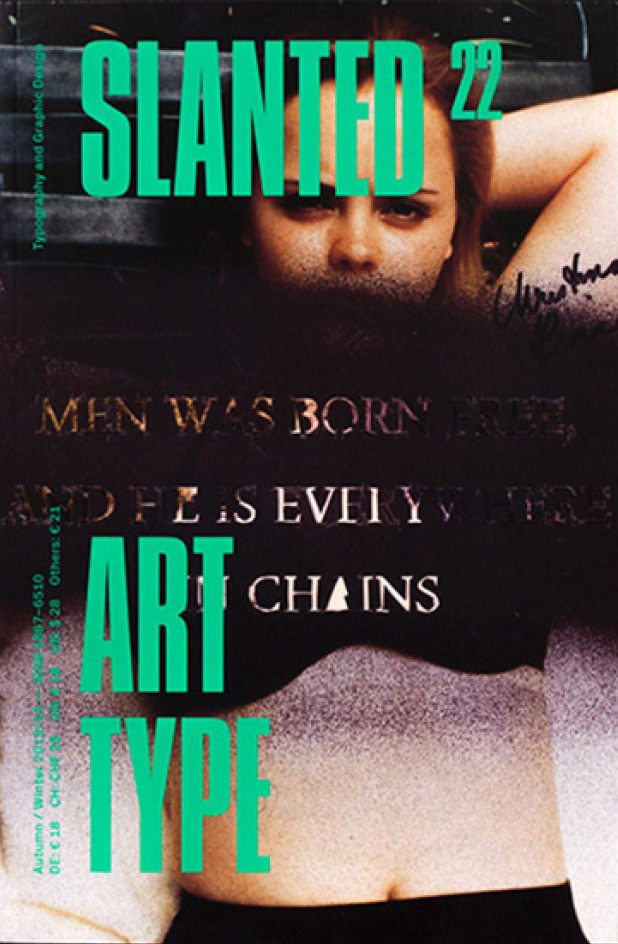 Slanted Magazine Cover